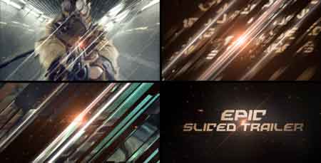 Epic Sliced Trailer 19616670 After Effects Template