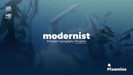 Modernist Premium Typography 21681055 After Effects Template