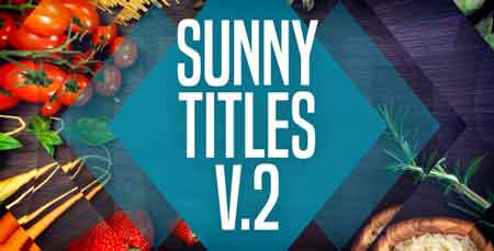 Sunny Titles v.2 20604818 After Effects Template