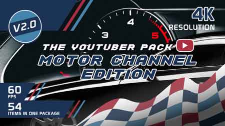 The YouTuber Pack - Motor Channel Edition V2.0 21641885 After Effects Template
