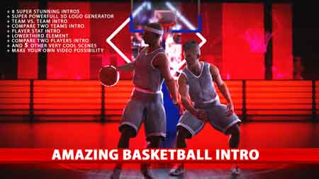 Amazing Basketball Intros 19649378 After Effects Template