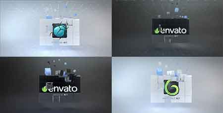 Corporate Cubes Logo Reveal 20626250 After Effects Template