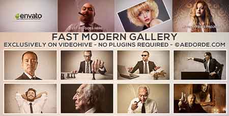 Fast Modern Gallery 6176237 After Effects Template