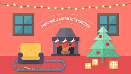 Flat Christmas New Year Wish 20908804 After Effects Template