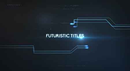Futuristic Titles 4535398 After Effects Template