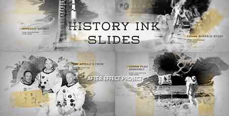 History Ink Slides 19152412 After Effects Template