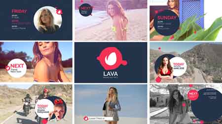 Lava Broadcast Package 18681283 After Effects Template