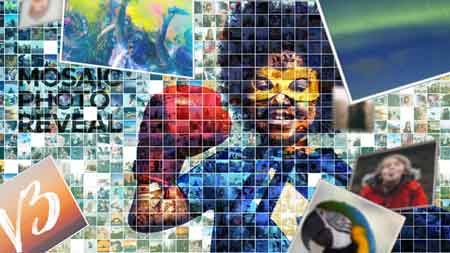 Mosaic Photo Reveal V3 7266788 After Effects Template