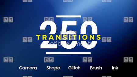 MotionElements - 250 Transitions 11713572 After Effects Template