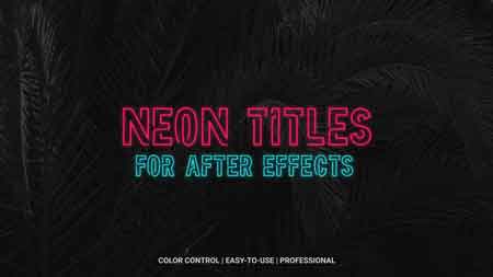 Neon 21058953 After Effects Template