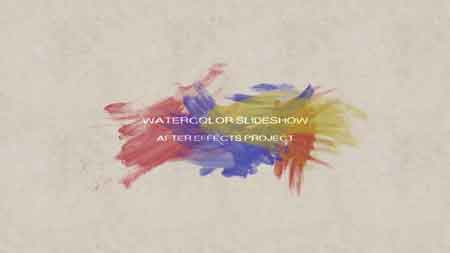 Pond5 - Watercolor & Paint Splatter Slideshow 065498331