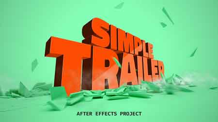 Simple Trailer 21787310 After Effects Template