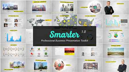 Smarter - Business Presentation & Infographics Toolkit 15403293