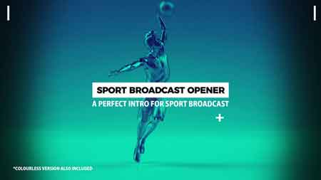 Sport Broadcast Opener 22354686 After Effects Template