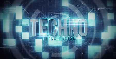 Techno Title 20721966 After Effects Template