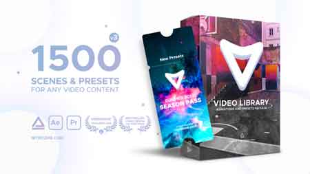 Video Library - Video Presets Package V3 21390377 After Effects Template