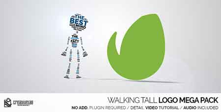 Walking Tall Logo Mega Pack 11759147 After Effects Template