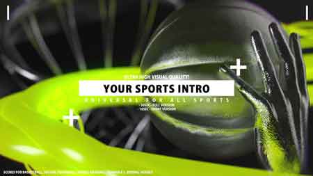 Your Sports Intro 22483763 After Effects Template Free Download VideoHive