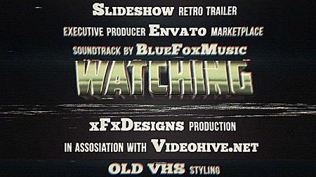 80s Retro Titles VHS Effect 6563134 After Effects Template