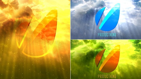 Cinematic Clouds Logo Reveal 4107813