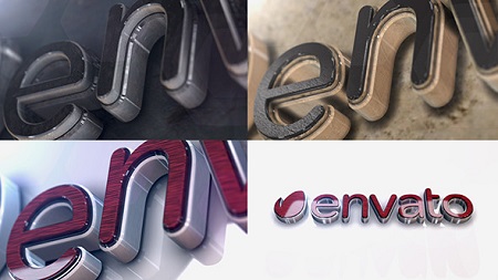 Elegant 3D Marble Logo 10115215 After Effects Template
