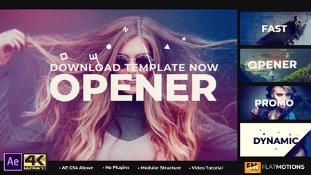 Fast Opener 22123214 After Effects Template