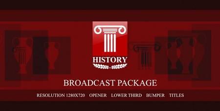 History broadcast package 3376293 After Effects Template