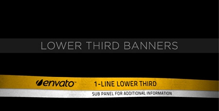 Lower Third Ribbon Banners 231556 After Effects Template