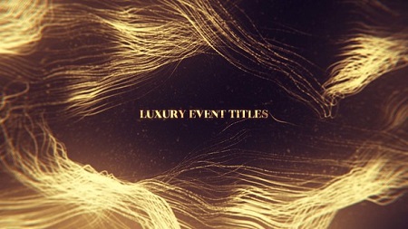 Luxury Event Titles 21591602 After Effects Template