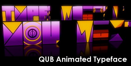 Qub Typeface Animated 2746740 After Effects Template