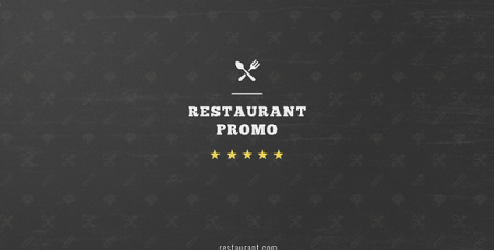 restaurant promo after effects template free download