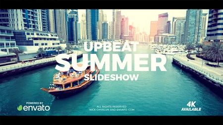 Upbeat Summer Slideshow 20198973 After Effects Template