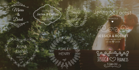 Wedding Titles 19865364 After Effects Template