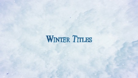 Winter Trailer Titles 14103123 After Effects Template