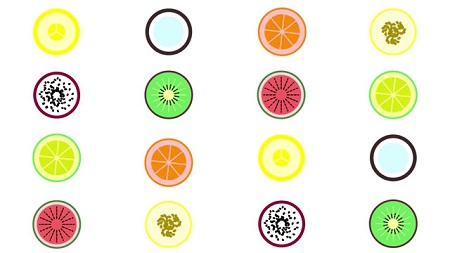 Pond5 Flat Round Fruits 076762087 After Effects Template