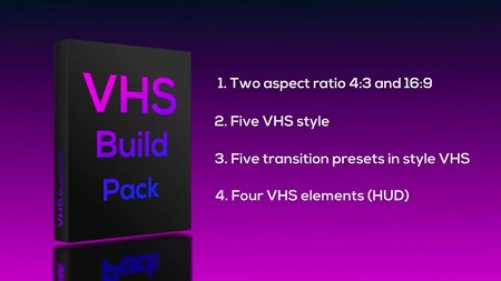 VHS Build Pack Premiere Pro Templates 121705 Download