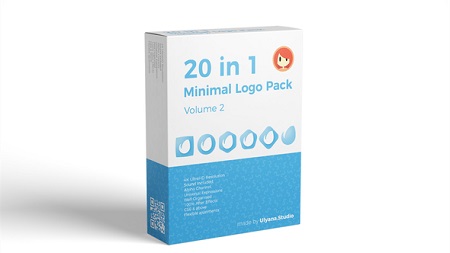 Videohive 20 in 1 Minimal Logo Pack (vol.2) 22062270 After Effects Template