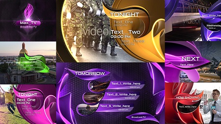 Broadcast TV 20507595 After Effects Template Download Videohive