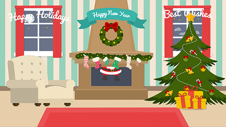 Cartoon Christmas Postcard 13845198 After Effects Template Download