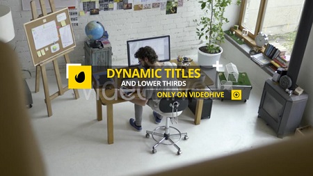Dynamic Titles Lower Thirds 22569572 After Effects Template