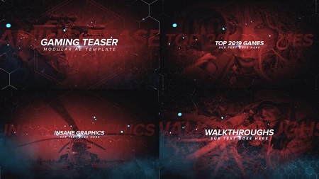 Gaming Channel Teaser 22125779 After Effects Template Free Videohive
