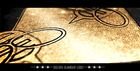 Videohive Golden Glamour Logo 2055611 After Effects Template