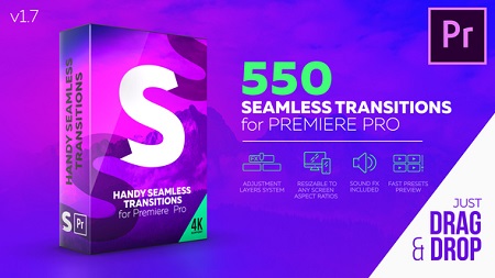 Handy Seamless Transitions for Premiere Pro V1.6 22125468 Download