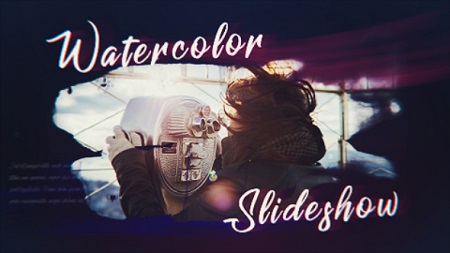 Videohive Ink Watercolor Slideshow 20596022 After Effects Template