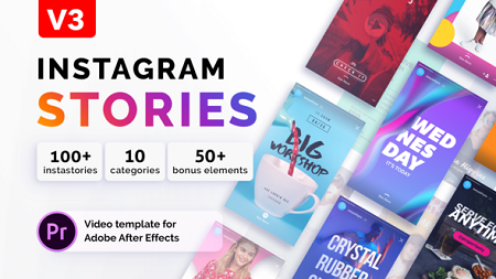 Instagram Stories Premiere Pro V3 21997486 Videohive Download