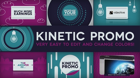 Videohive Kinetic Promo 3002865 After Effects Template
