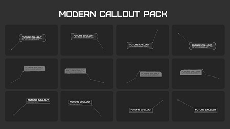 Videohive Modern Callout Packs 22644998 After Effects Template