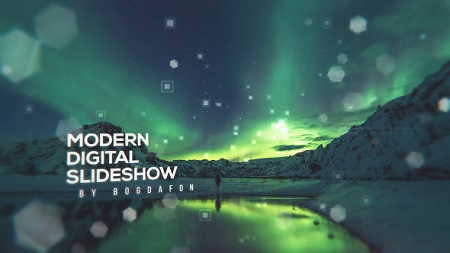 Videohive Modern Digital Parallax Slideshow Opener 19883648 After Effects Template
