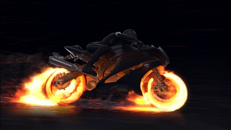 Motorcycle Fire Reveal 22659715 After Effects Template Download