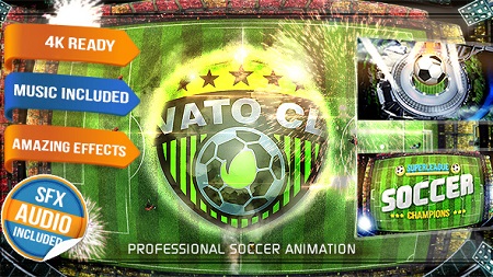 Videohive Soccer Logo Opener - Football Intro 15993628 After Effects Template